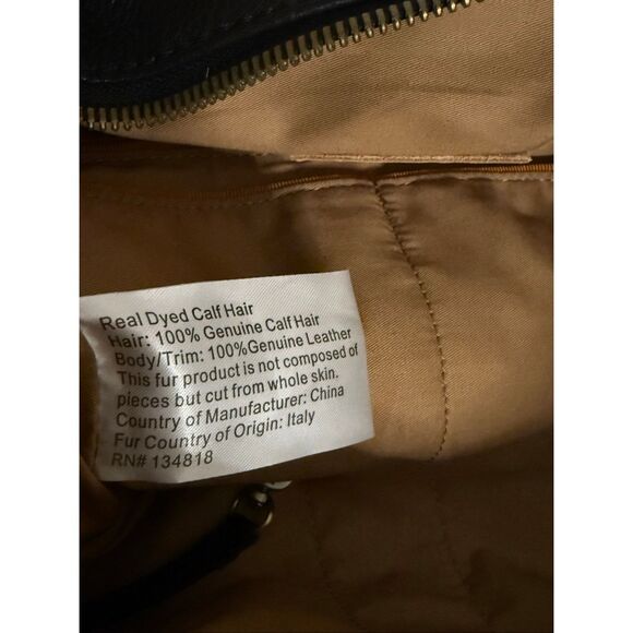 HOBO Sheila Large Dyed Calf Hair Leather LARGE - Picture 3 of 5